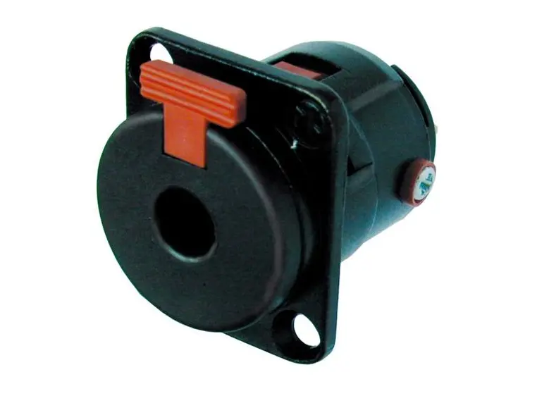 Neutrik jack ch.løs 3P sort 